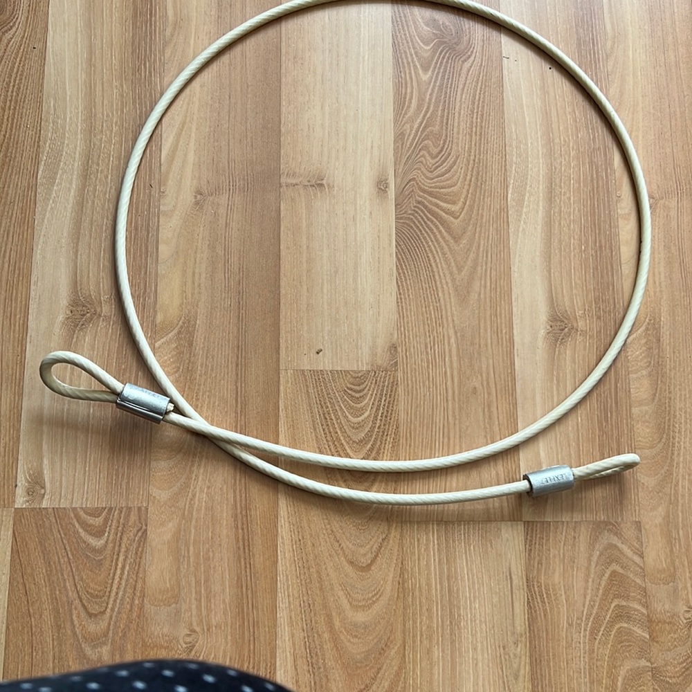 Security Cable Safety Cord with Double Loop. 71” length